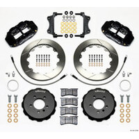 Wilwood Narrow Superlite 6R Front Hat Kit 12.88in Drilled 06-12 Volkswagen GTI w/ Lines