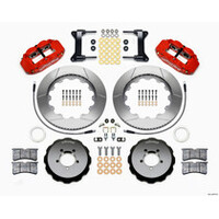 Wilwood Narrow Superlite 6R Front Hat Kit 14.00in 1999-2012 Subaru WRX w/Lines