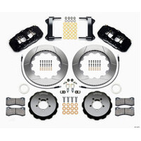 Wilwood AERO6 Front Hat Kit 14.00 Drilled 1999-2012 Subaru WRX w/Lines