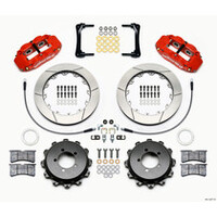 Wilwood Narrow Superlite 4R Rear Kit 12.88in 2008-2012 Subaru WRX w/Lines