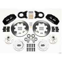 Wilwood Dynapro 6 Front Hub Kit 12.19in Drilled 1970-1973 Mustang Disc & Drum Spindle