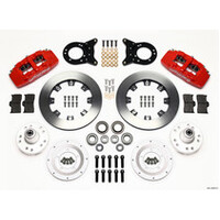 Wilwood Dynapro 6 Front Hub Kit 12.19in 1970-1973 Mustang Disc & Drum Spindle