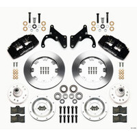 Wilwood Dynapro 6 Front Hub Kit 12.19in Drilled 69-70 Impala Drum/Disc 69-82 Vette