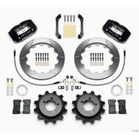 Wilwood Dynapro Radial Rear Kit 12.88in Drilled 2006-2007 Subaru WRX w/Lines