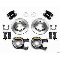 Wilwood D154 P/S Park Brake Kit Drilled 12 Bolt 2.81in Offset Staggered Shock