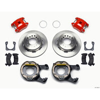 Wilwood D154 P/S Park Brake Kit 12 Bolt 2.81in Offset Staggered Shock