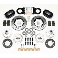 Wilwood Dynapro Dust-Boot Front Kit 11.00in 1965-1969 Mustang Disc & Drum Spindle