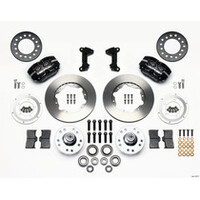 Wilwood Dynapro Dust-Boot Front Kit 11.00in Drilled 74-80 Pinto/Mustang II Disc Spindle only