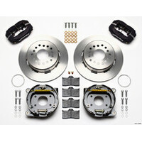 Wilwood Forged Dynalite P/S Park Brake Kit Drilled AMC 71-74 2.60in Offset