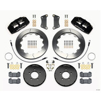 Wilwood Dynapro 6 Front Hat Kit 12.88in Drilled 2005-Up Mazda 3 w/ Lines