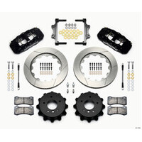 Wilwood AERO4 Rear Kit 14.00 Drilled 2007-2011 BMW E90 Series w/Lines