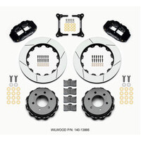 Wilwood Narrow Superlite 4R RearTruck Kit 14.25in Red 2012-Up Ford F150 (6 lug)