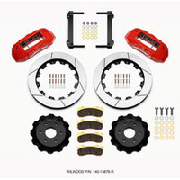 Wilwood 16-18 Chevrolet Silverado 1500 LS TX6R Big Brake Truck Front Brake Kit w/ Red Caliper