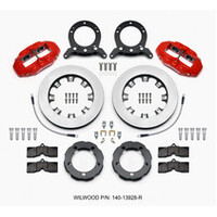 Wilwood D8 Front Hat Kit 12.19in Rotor 76-77 Ford Bronco Dana 44 w/Lines