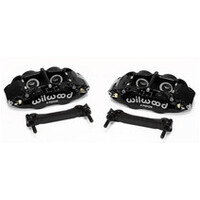 Wilwood Narrow Superlite 4R Rear Caliper & Bracket Kit - Red 97-13 C5/C6 Corvette w/ OEM Rotors