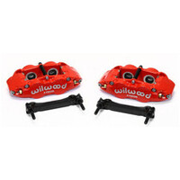 Wilwood Narrow Superlite 4R Rear Caliper & Bracket Kit - Black 97-13 C5/C6 Corvette w/ OEM Rotors