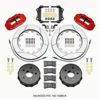 Wilwood Narrow Superlite 4R Rear Kit 14.00in 2007-up Jeep JK w/Lines