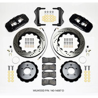 Wilwood AERO6 Front Hat Kit 14.25 2014-Up Challenger w/Lines