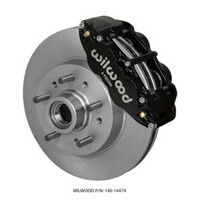 Wilwood Narrow Superlite 6R Front Kit 11.86in Slotted Rotor w/ Lines 60-63 GM C10 Truck