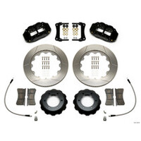 Wilwood Narrow Superlite Black 6R Front Kit 14in Drilled Rotor w/ Lines 05-15 Toyota Tacoma