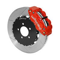 Wilwood Forged Narrow Superlite 6R Front Big Brake Kit 14.00in Red 03-11 Crown Victoria