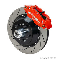 Wilwood Narrow Superlite 4R Rear Big Break Kit Mopar/Dana 14in Drilled/Slotted Rotor