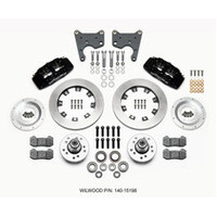 Wilwood Dynapro 6 Front Hub Kit 12.19in Drilled 65-72 CDP C Body -Drum