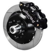 Wilwood Narrow Superlite 6R Dust-Seal Big Brake Front Brake Kit 14in. Drilled w/ Wilwood Pro Spindle