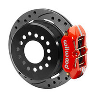 Wilwood Dynapro Low-Profile 11.00in P-Brake Kit Dust Seal 2.36in Offset - Red