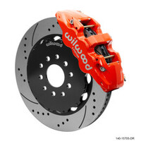 Wilwood AERO6 Front Big Brake Kit 14.00in Rotor Red - 97-13 Chevrolet Corvette C5/C6/Z06