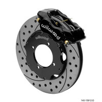 Wilwood Dynalite Front Big Brake Kit 11.00in SRP Drilled & Slotted Rotors - Red