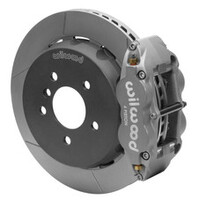 Wilwood 95-99 E36 M3 BMW Forged Narrow Superlite 6R Front Big Brake - Gray