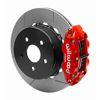 Wilwood Narrow Superlite 4R Rear Brake Kit 14.00in Red 2020-Up Jeep JT w/ Lines