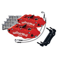 Wilwood 84-89 Porsche 911 Front Superlite Caliper Kit 3.5in MT - Black