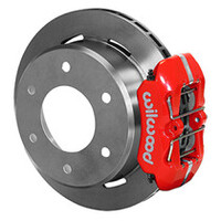 Wilwood 63-87 C10/C15 DynaPro FDPLP Red Calipers 11in x .81in D/S  Rotors 6-Lug Rear Disc Brake Kit