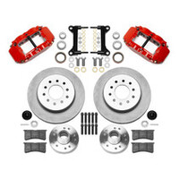 Wilwood 03-05 Dodge Neon SRT-4 Forged Dynapro 6 Big Brake Front Brake Kit 12.19 - Red