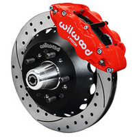 Wilwood 55-57 Chevy Bel Air Superlite 6R Kit, 5 x 4.50in/4.75in Hub - 12.88in D&S Rotor