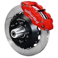 Wilwood 55-57 Chevy Bel Air Superlite 6R Kit, 5 x 4.50in/4.75in Hub - 12.88in Slotted Rotor