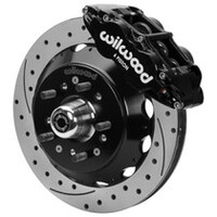 Wilwood Forged 6 Piston Superlite Caliper, GT 48 Vane Spec37 Slotted Rotor - 12.88x1.25