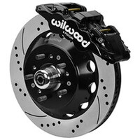 Wilwood Forged 6 Piston Red Superlite Caliper, GT 72 Vane Vented Spec37 D&S Rotor - 14x1.25