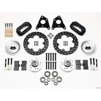 Wilwood Forged Dynalite Front Drag Kit Drilled Rotor CPD 73-80 A E B All F w/Disc