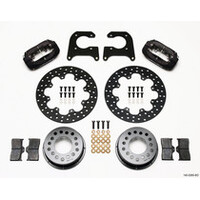 Wilwood Forged Dynalite Rear Drag Kit Drilled Rotor M-W/Lamb Ends .690in Studs