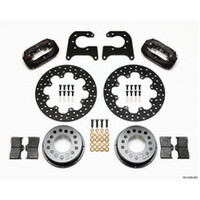 Wilwood Forged Dynalite Rear Drag Kit Drilled Rotor 58-64 Olds/Pont .690in Studs