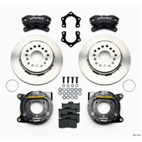 Wilwood Forged Dynalite P/S Park Brake Kit Red Mopar/Dana 2.36in Off w/Snap Ring Brng