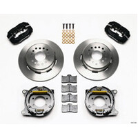 Wilwood Forged Dynalite P/S Park Brake Kit Drilled Ford 8.8 w/2.5in Offset-5 Lug