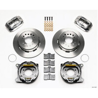 Wilwood Forged Dynalite P/S Park Brake Kit Ford 8.8 w/2.5in Offset-5 Lug