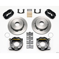 Wilwood Forged Dynalite P/S Park Brake Kit Drilled Big Ford New 2.50in Offset Currie Blank