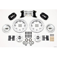 Wilwood Forged Dynalite Front Kit 12.19in Drill-Zinc Pol 67-69 Camaro 64-72 Nova Chevelle