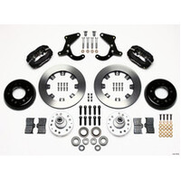 Wilwood Forged Dynalite Front Kit 12.19in Red 55-57 Chevy