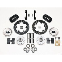 Wilwood Forged Dynalite Front Drag Kit Drilled Rotor 79-81 Camaro